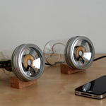 Clever DIY Mason Jar Speakers
