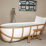 Stylish Lounging Bath Tub