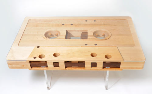Mixtape Table by Jeff Skierka