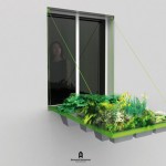 Draw Bridge Style Planters Added Micro Gardening to Your Window