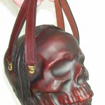 Leather Skull Bag