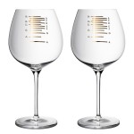 Musically Tuned and Graduated Wineglasses