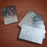 Card Shark, Becomes Card Sharp With Metal Playing Cards