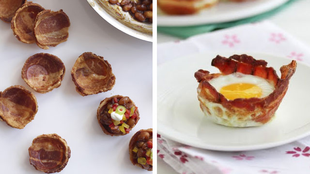 Make an Egg in a Bacon Cup, and Other Incredible Bacon-Cup-Based Foods