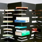 “Edgy” Modern Bookshelves