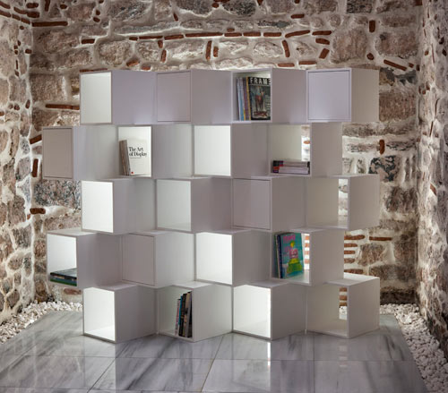 Limit Bookshelf Divider by Alp Nuhoglu in home furnishings  Category