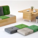 Convertible Sofa & Table Set