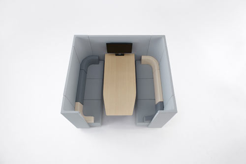 Bracket: A High Back Sofa System by nendo for KOKUYO in home furnishings  Category