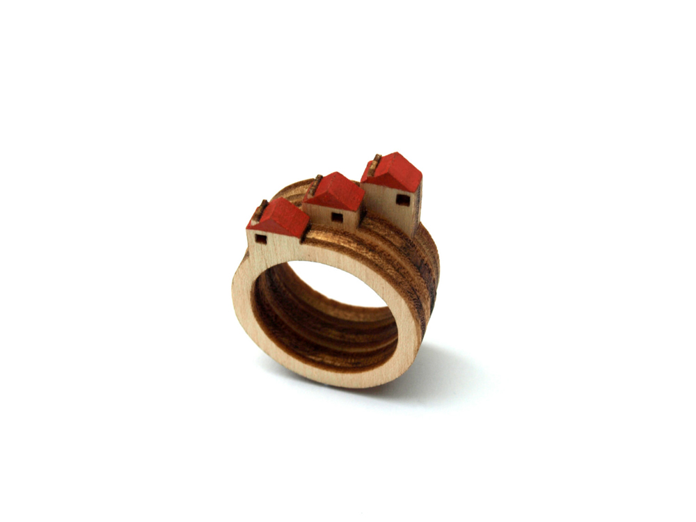 A Tiny Landscape on Your Finger: Birch Rings by Clive Roddy